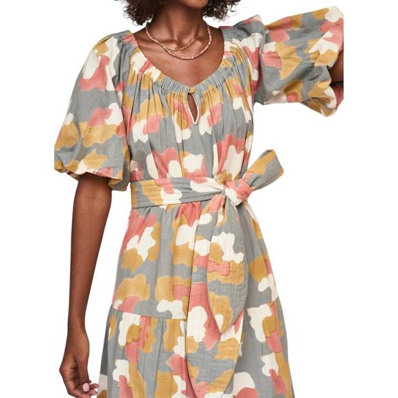 NEW MIRTH capri dress in grey/pink - Picture 4 of 4